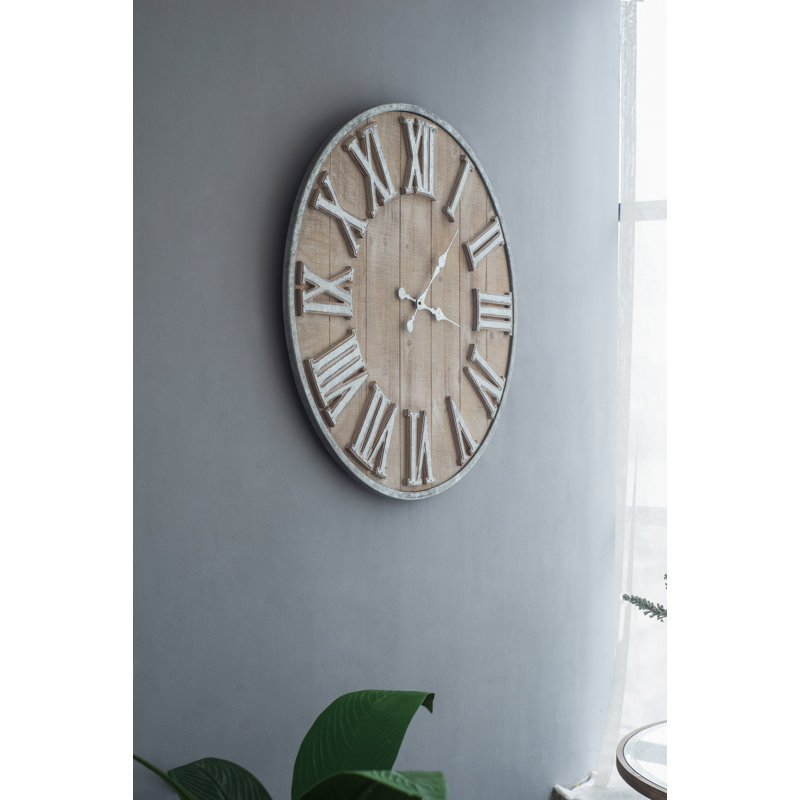 Solid Wood Wall Clock
