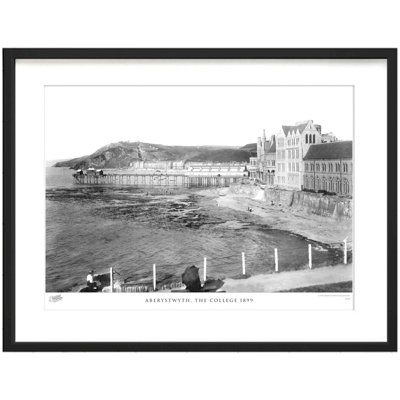 Aberystwyth, The College 1899 by Francis Frith - Single Picture Frame Print