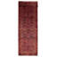 Tapis bleu marine et rouge Andelz 3 pi 10 po x 13 pi 3 po