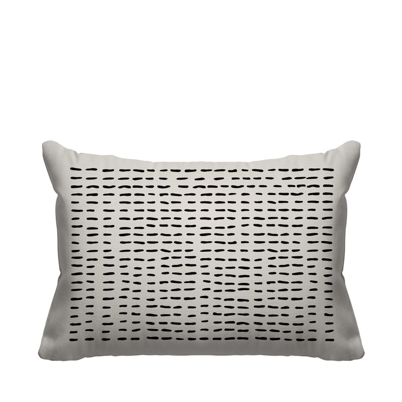 Housse et insert de coussin extérieur d'extérieur, Champagne, 14 po x 20 po, Rectangle