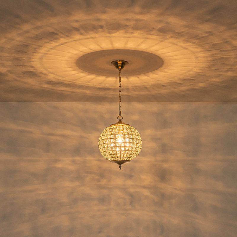 Crystal Globe Chandelier