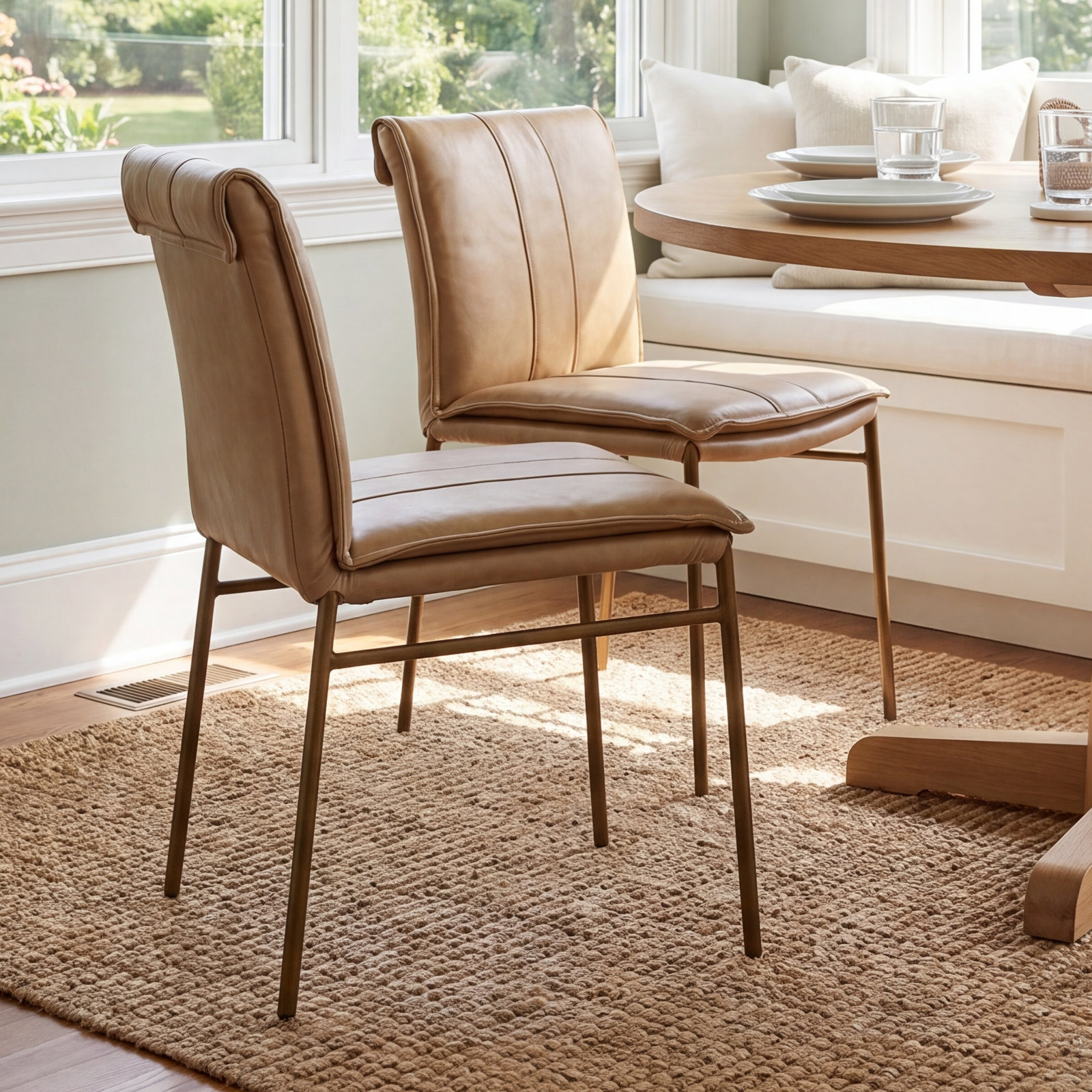 Mayer Side Chair, Brown