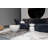 CHRONOS Side Table Small Concrete Round End Table 35 x 35 x 47 cm-102038910