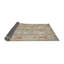 Tapis de zone gris foncé contemporain-1015057809