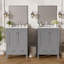 Meuble-lavabo de 48 pouces avec lavabo encastré intégré, tiroir divisé-315732171