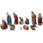 Ensemble de crèche de Noël Mary Joseph Baby Jesus 3 Wise Men Angel 11 Figurines