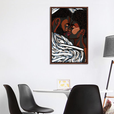 Love In The Dark by NoelleRx - Print on Canvas