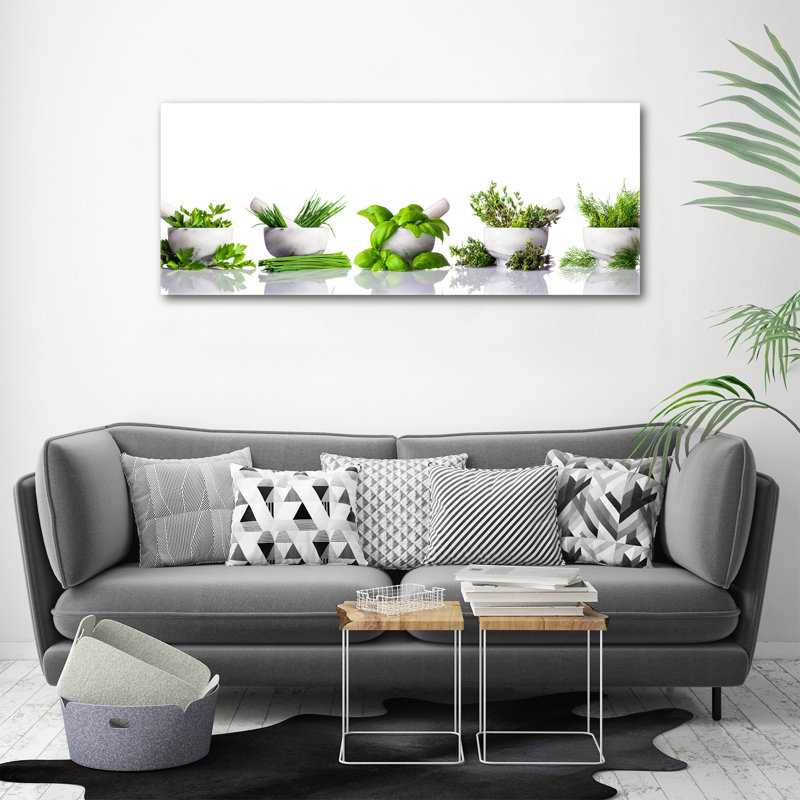 Herbs - No Frame Print on Canvas