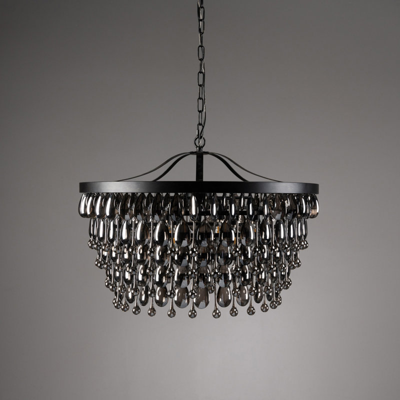 Renata 7 - Light Unique / Statement Drum Chandelier