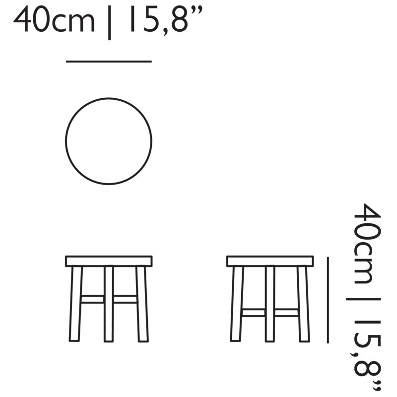 Common Comrades Solid Wood End Table, Scholar