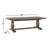 Kinston 94.5" W Rectangular Solid Wood Dining Table-319792619