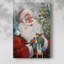 Père Noël et cardinaux - Cavas enveloppés de galerie-497578475