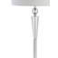 151.13cm Chrome Traditional Floor Lamp