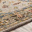 Tapis oriental taupe / bleu foncé / gris clair en laine touffeté à la main Alford-1103912255