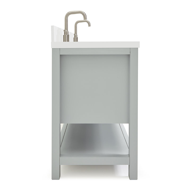 Bayhill Double Vanity, Gray