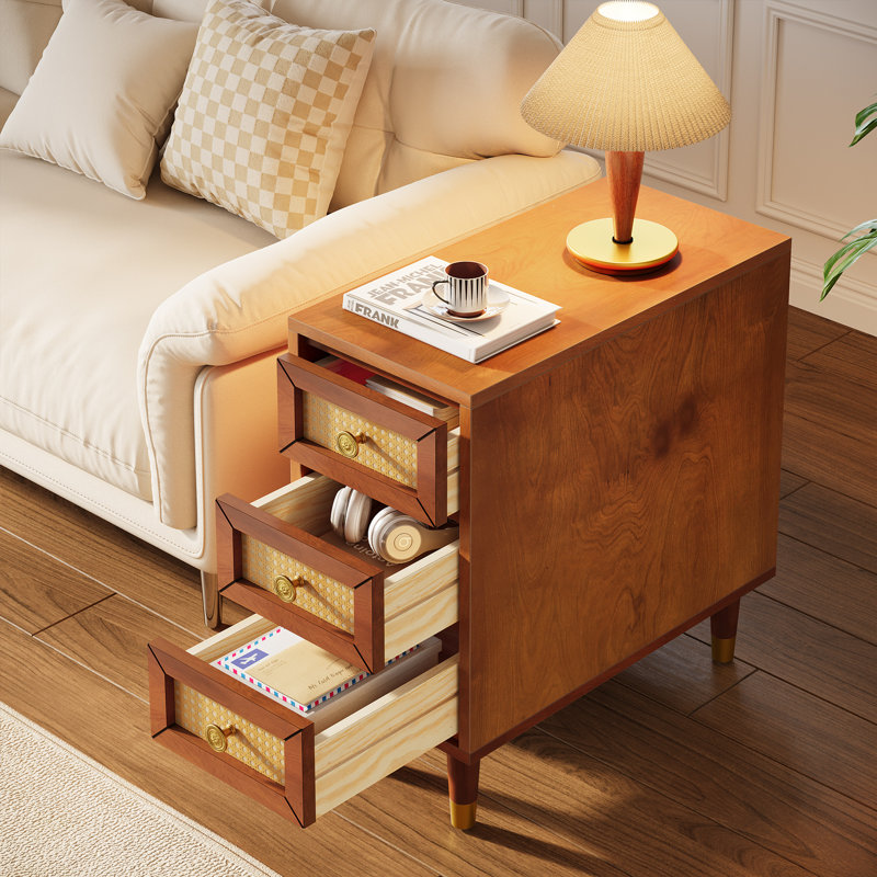 Side Table with Storage