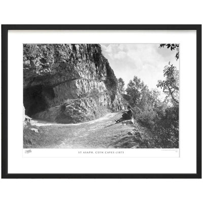 St Asaph, Cefn Caves C1875 by Francis Frith - Single Picture Frame Print