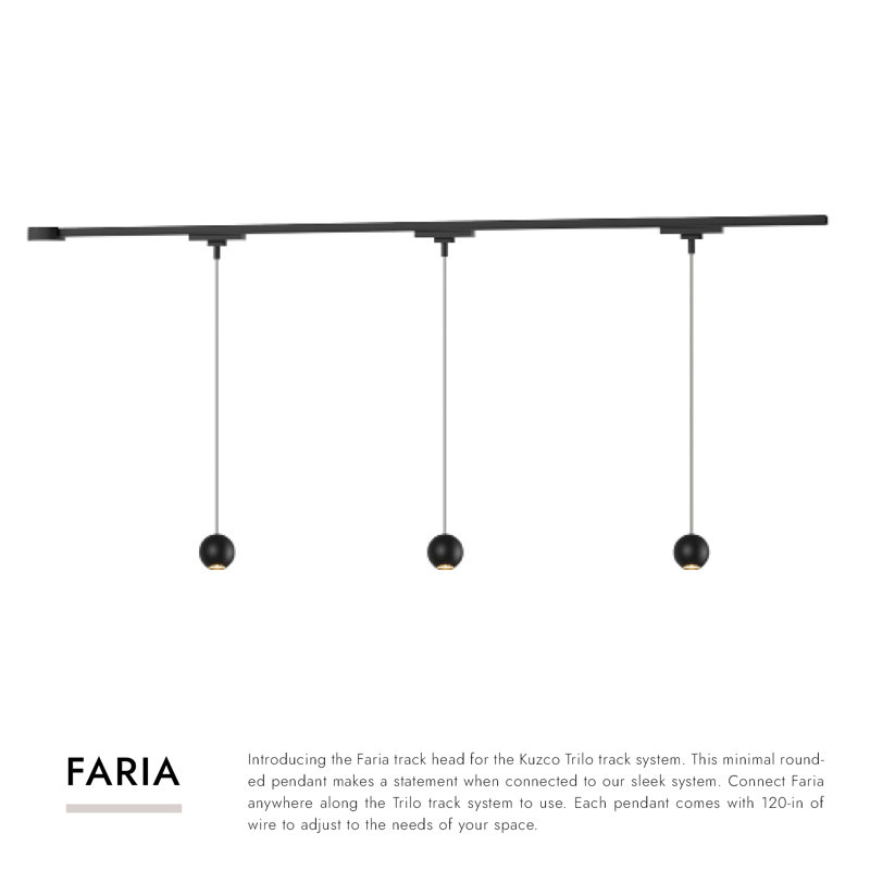 Faria 38-in Gold dimmable LED Trilo Ceiling Kit, Brushed Gold