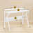 Home Office Desk with Monitor Stand, Open Shelf & Metal Frame, Earphone Hook-208729771
