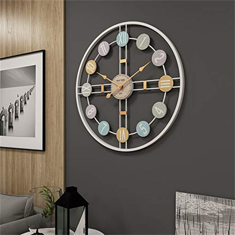 Mandar Wall Clock, White