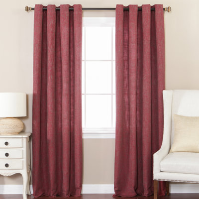 Semi Sheer Curtain Pair