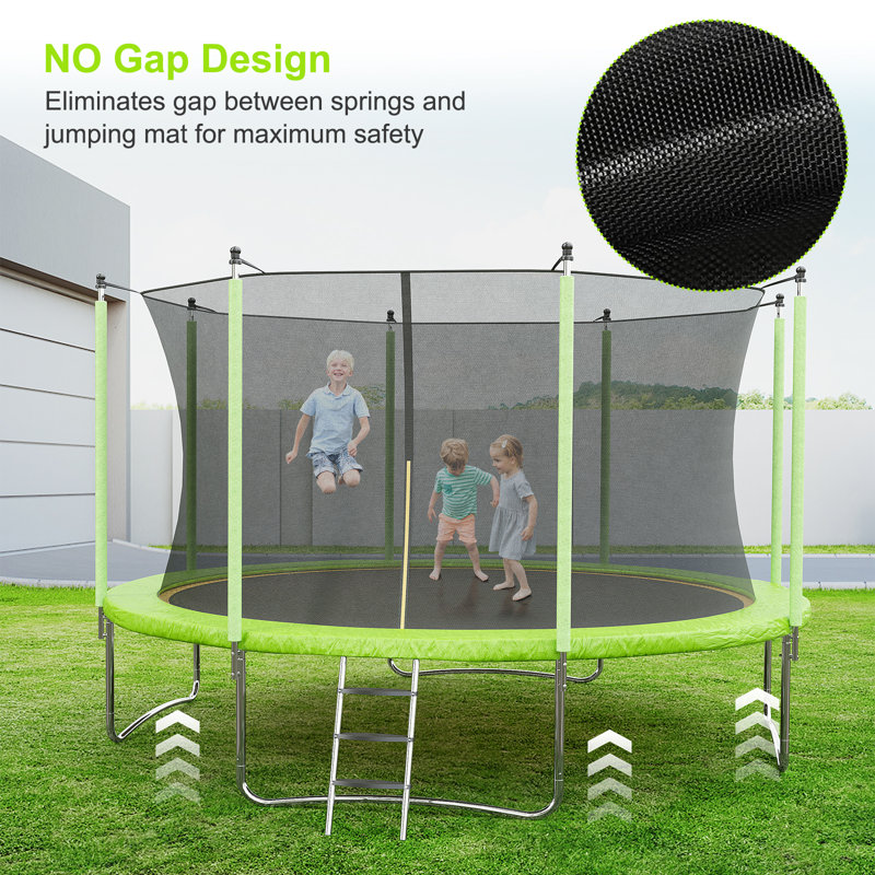 Trampoline, Vert