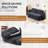 Modern Floor Sofa With 2 Pillows For Living Room, Convertible Chenille Fabric Foam-Filled Sleeper Sofa Bed, Folding Mattress, No Assembly Required-1467936407