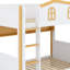 Lit superposé Creative avec rails de sécurité maison et solutions de rangement complètes
