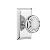 Studio Plate with Deco Door Knob