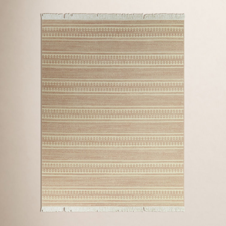 Iberia Pale Pink Recycled Fibers Rug