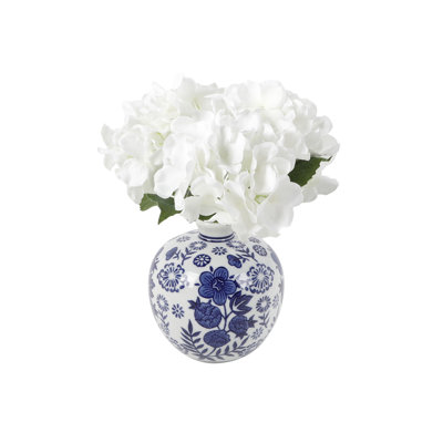 Hydrangea Arrangement in Vase