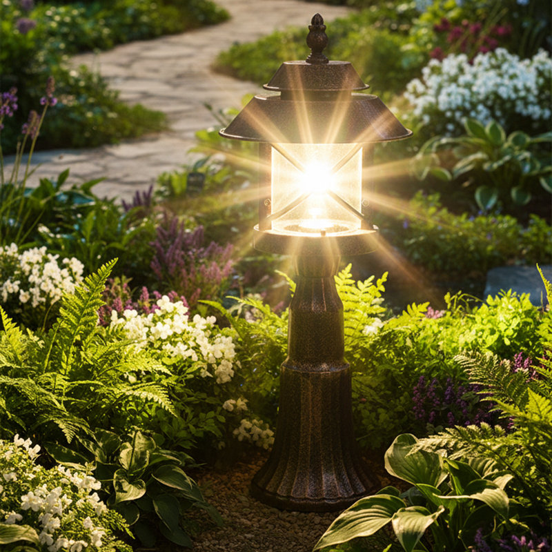 Aurelius 23" Traditional Outdoor Post Lantern