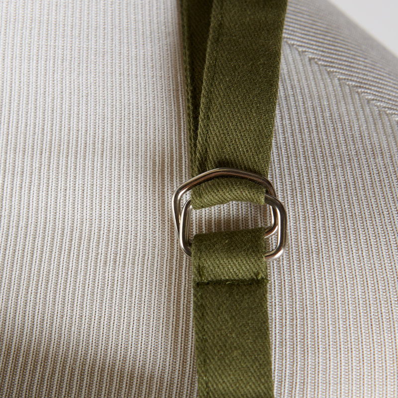 Solid Colour Linen Bib Apron, French Blue, Extra Large