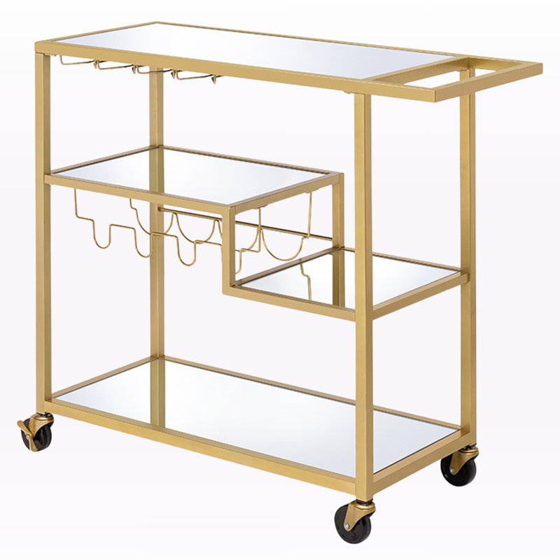 Caspian Champagne & Serving Cart