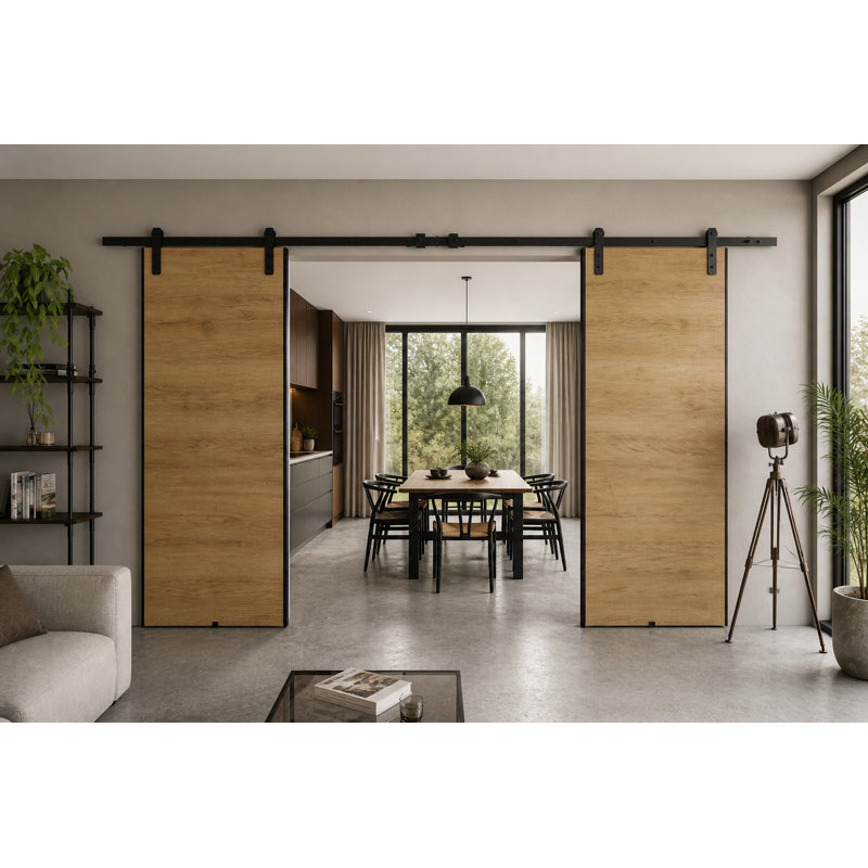 Door, 132cm x 205cm, Brown