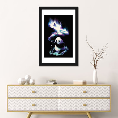 « music is my univers », impression sur toile tendue encadrée