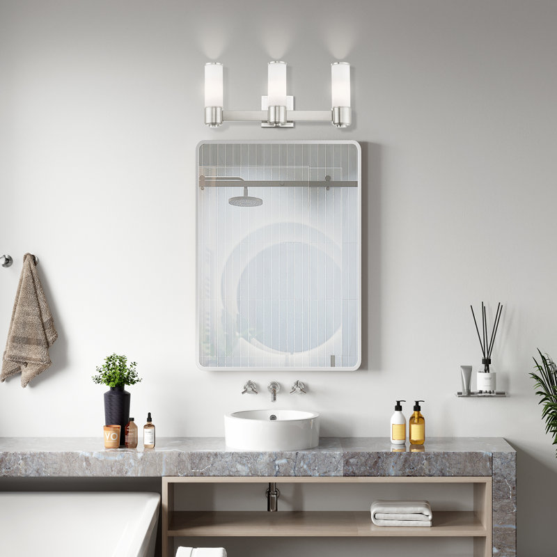 Baleria 3 - Light Dimmable Vanity Light, Brushed Nickel