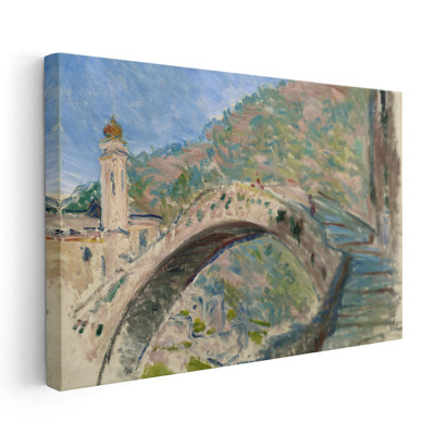 Pont à Dolceacqua, 1884 - reproduction d'art sur toile