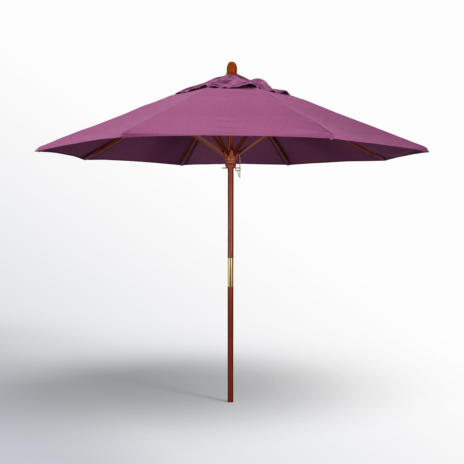 Manford 108'' Sunbrella® Outdoor Umbrella, Iris Sunbrella®