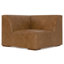 Rex 5 - Piece Modular Genuine Leather Sectional with Ottoman-98294400-98294401