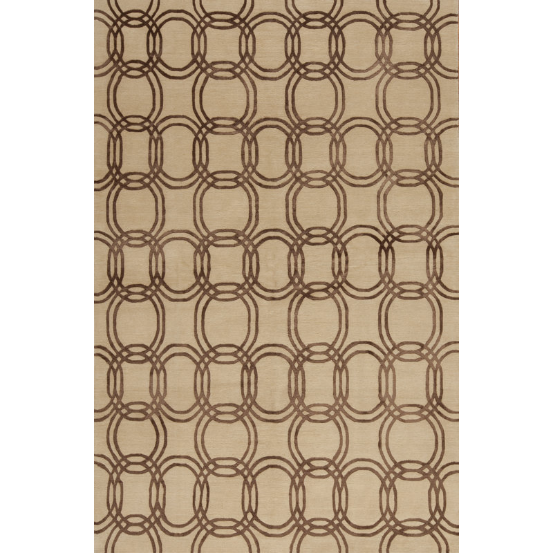 Modern Tibet One-of-a-Kind 6' X 9' Hand Knotted Area Rug