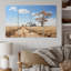 Farmhouse Minimalisme Path III - Ensemble de décoration murale ferme en métal