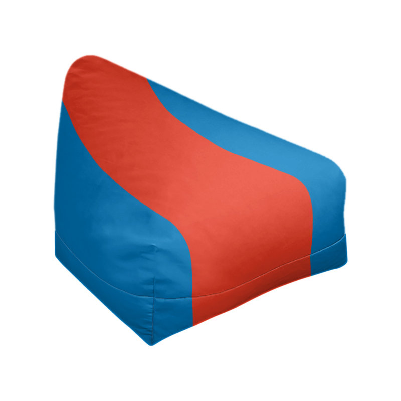 Fauteuil à billes Washington, Bleu basketball, 27 po x 27 po x 30 po