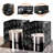 Foldable Aluminum Oil Splatter Guard Plates (Black)