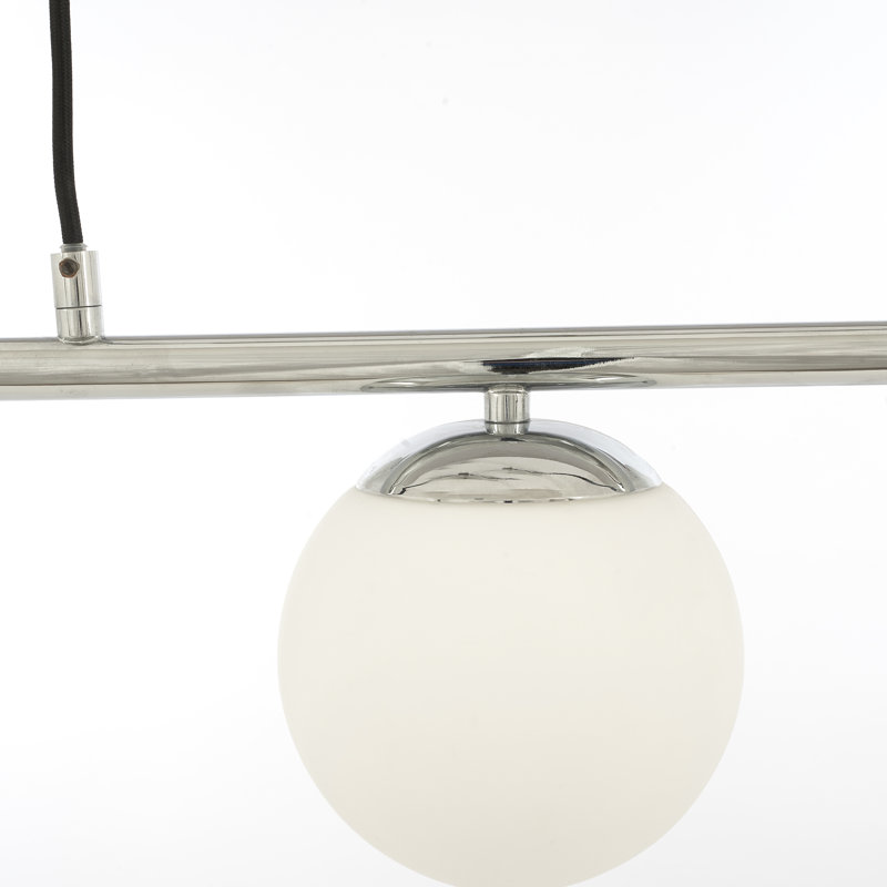 Mclamb 3 - Light Kitchen Island Pendant, Silver