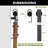 Bi-Folding Sliding Barn Door Hardware Front Mount Two Doors Kit - Classic Design Roller (Doors Not Included)-122584646