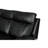 Home Theater Seating Manual Recliner With Cup Holder, Hide-Away Storage PU Reclining Sofa For Living Room, Home Theater-909316576