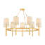 Bridgeton Chandelier in Aged Brass-986734102-986734105
