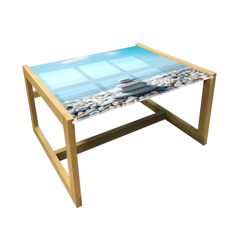 Jachob Sled Coffee Table, 62cm H x 74cm W x 40cm D
