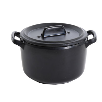 Pot de fleurs avec couvercles yancomelamine perle 7 qt